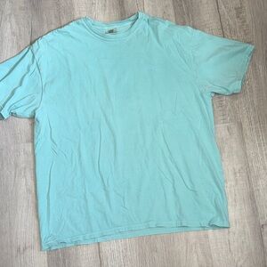 Classic Men's Crew Neck T‑Shirt in Light Aqua
